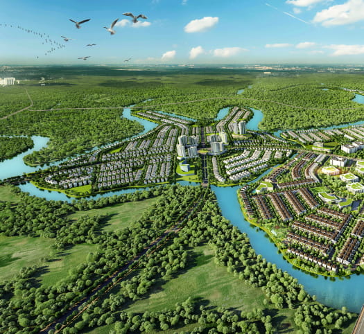 phoi canh du an aqua city