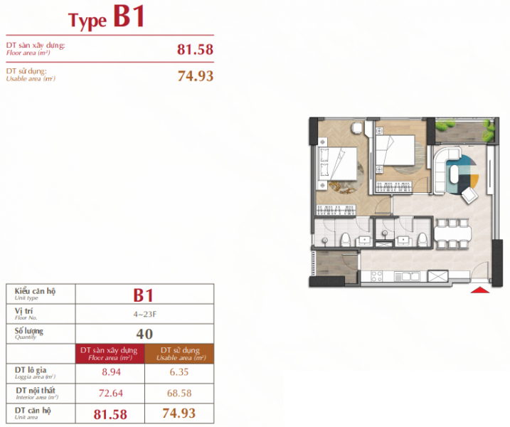 THE ANTONIA PHÚ MỸ HƯNG. THÔNG TIN & GIÁ BÁN TỪ CĐT 2 20