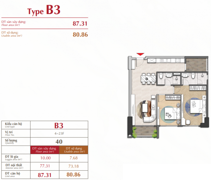 THE ANTONIA PHÚ MỸ HƯNG. THÔNG TIN & GIÁ BÁN TỪ CĐT 2 24
