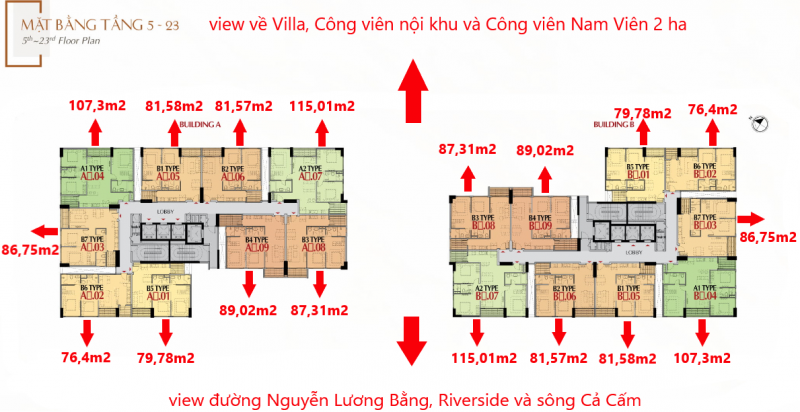 THE ANTONIA PHÚ MỸ HƯNG. THÔNG TIN & GIÁ BÁN TỪ CĐT 2 14