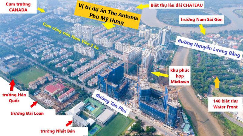 THE ANTONIA PHÚ MỸ HƯNG. THÔNG TIN & GIÁ BÁN TỪ CĐT 2 2