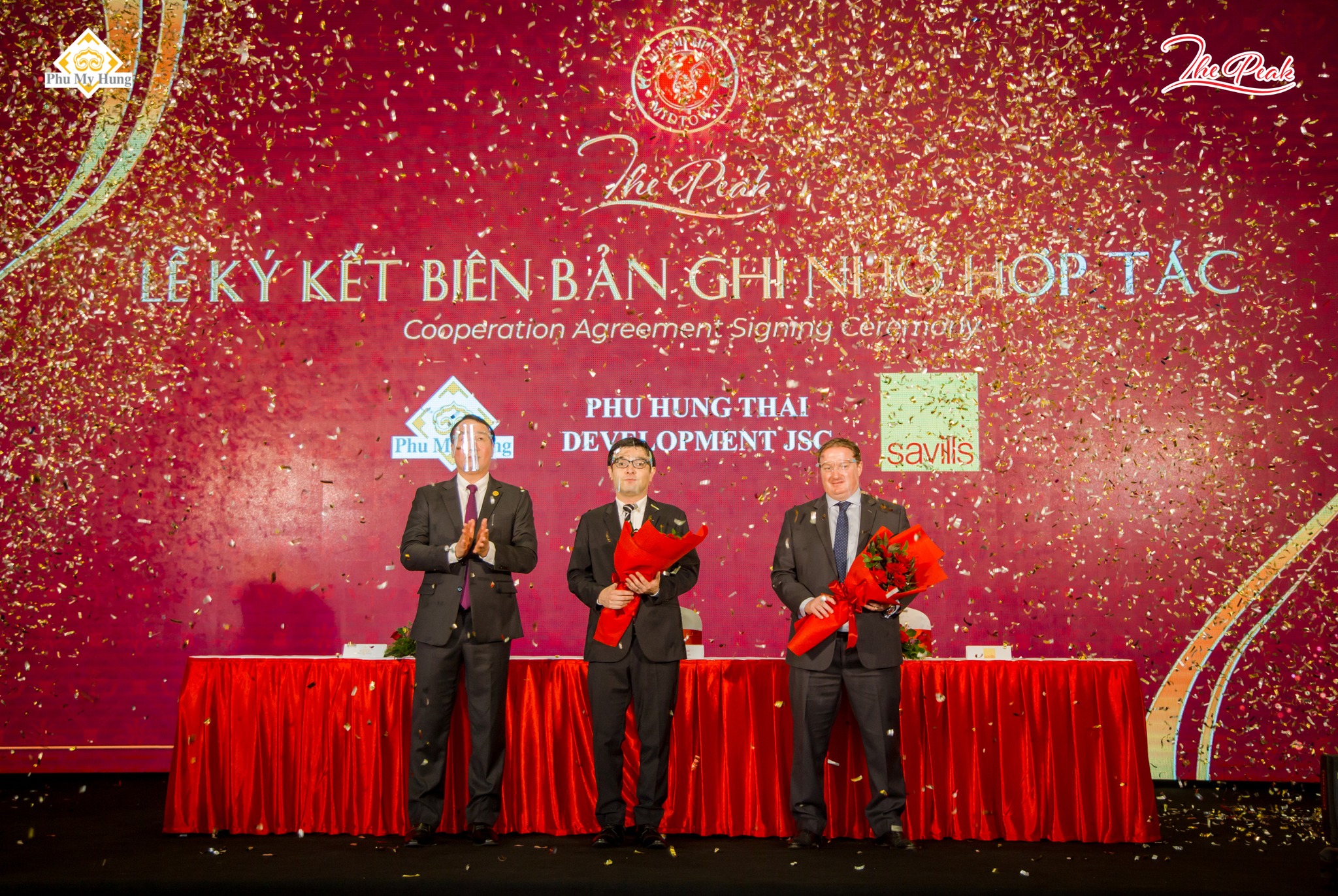 PHÚ MỸ HƯNG KÝ KẾT HỢP TÁC VỚI SAVILLS QUẢN LÝ DỊCH VỤ TẠI THE PEAK 11