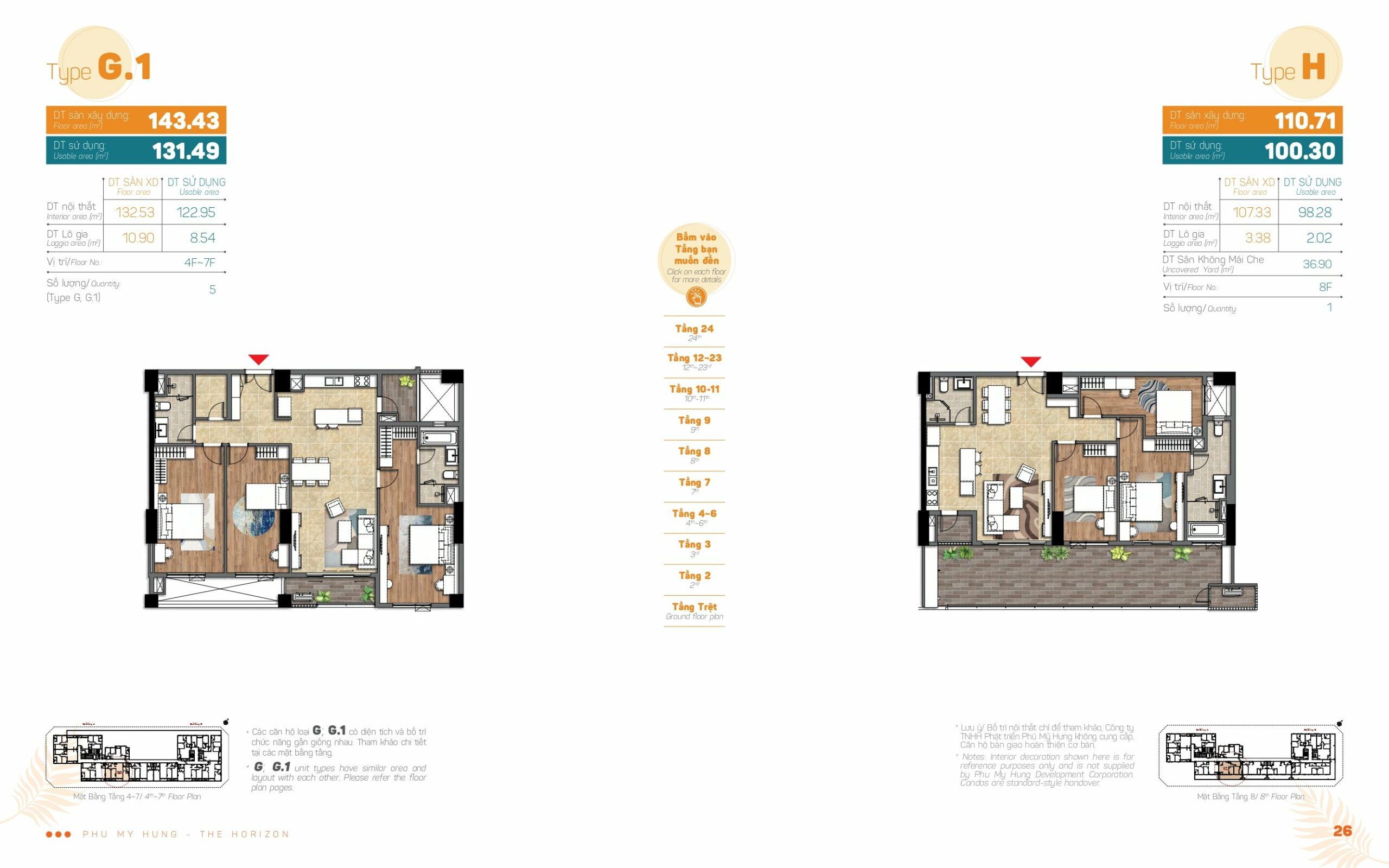 Dự án căn hộ The Horizon Hồ Bán Nguyệt thiết kế đẳng cấp, xứng tầm thượng lưu 4