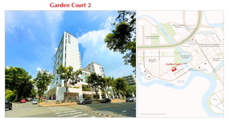 Shophouse dự án Garden Court 2